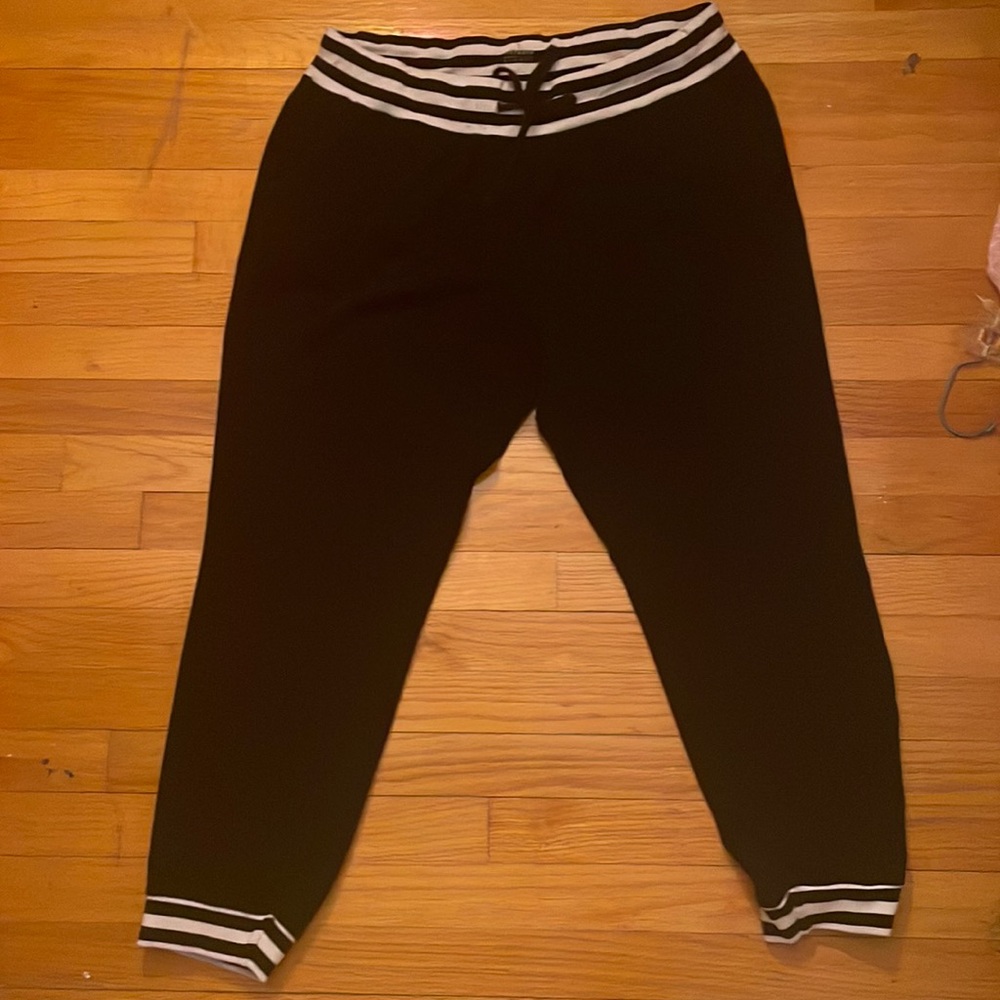 Striped Band Joggers